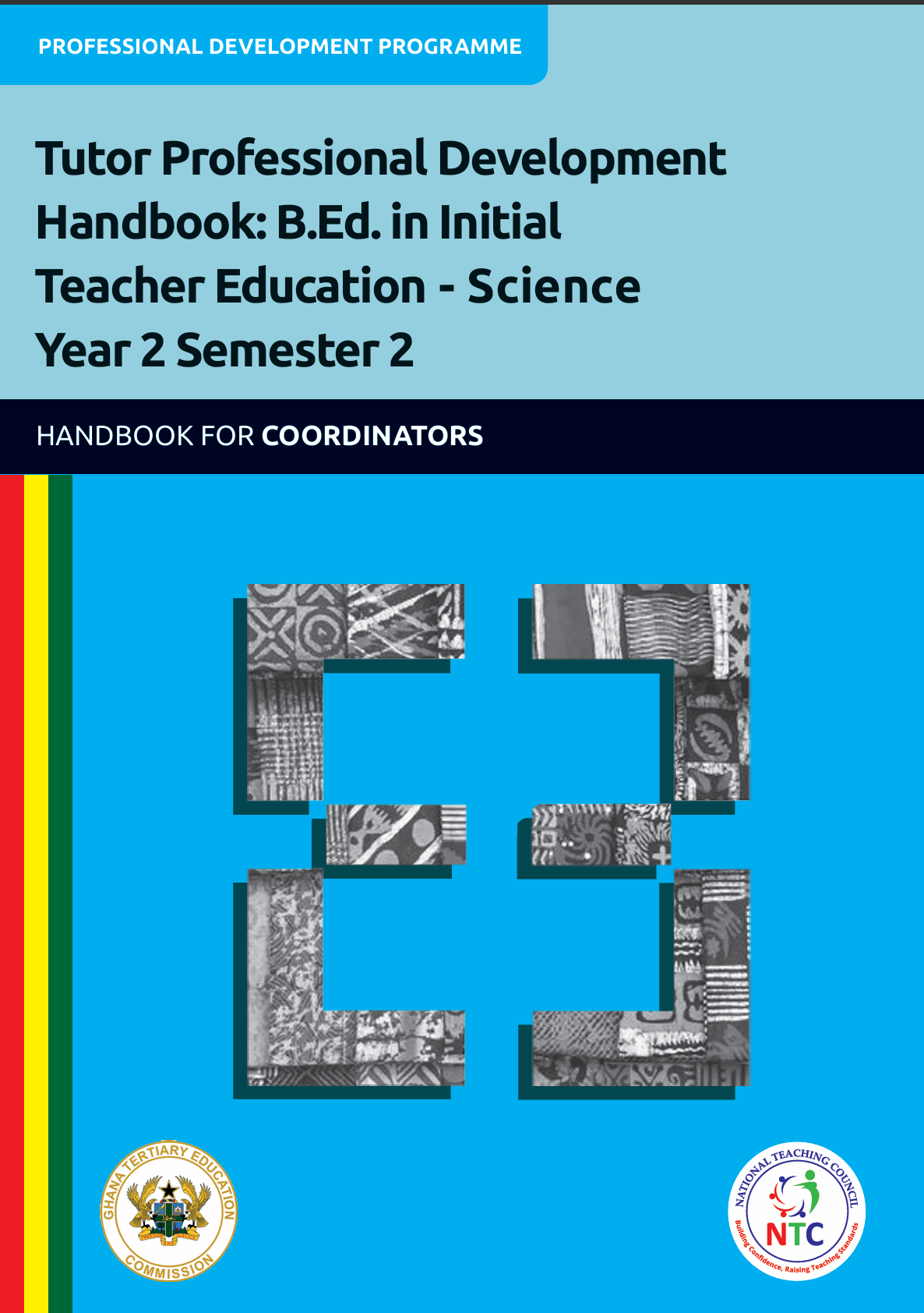 Tutor Professional Development Handbook B.Ed. in Initial Teacher Education - Science Year 2 Semester 2 - PDC