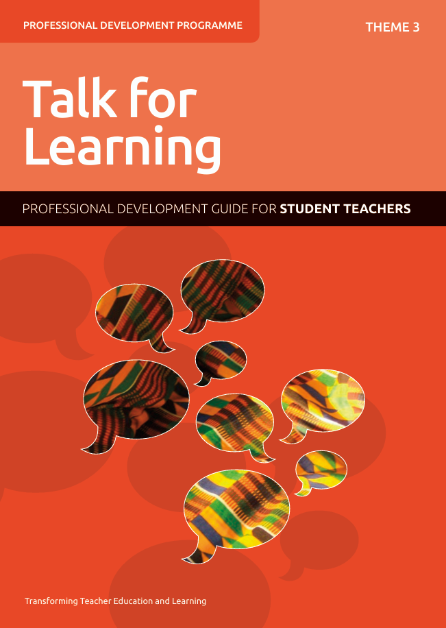 Theme 3 Talk for Learning - Professional Development Guide for Student Teachers