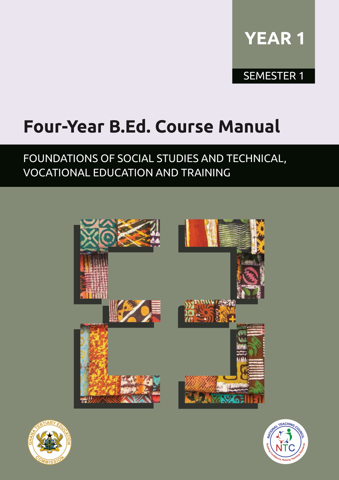 Foundations of Social Studies & Technical, Vocational Education & Training_ Year 1 Semester 1