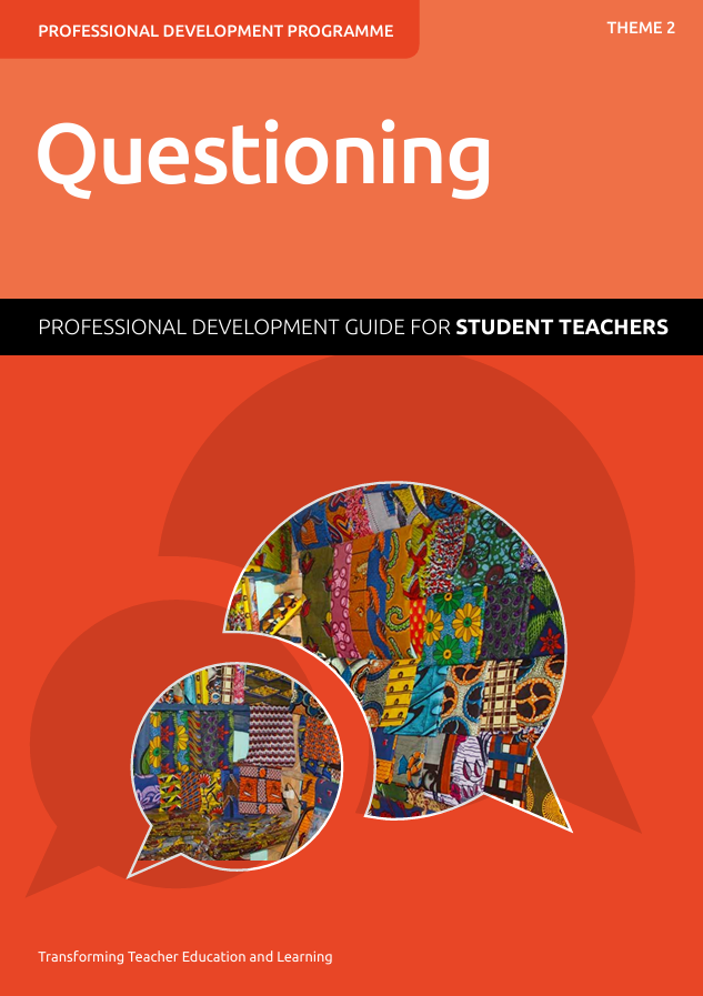 Theme 2 Questioning - Professional Development Guide for Student Teachers