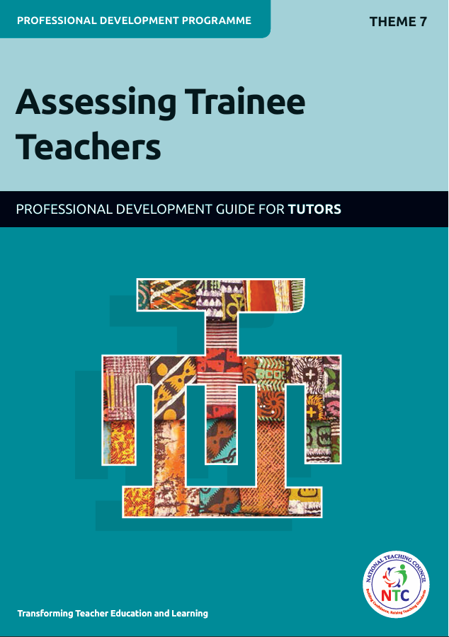 Assessing student teachers Professional development guide for tutors