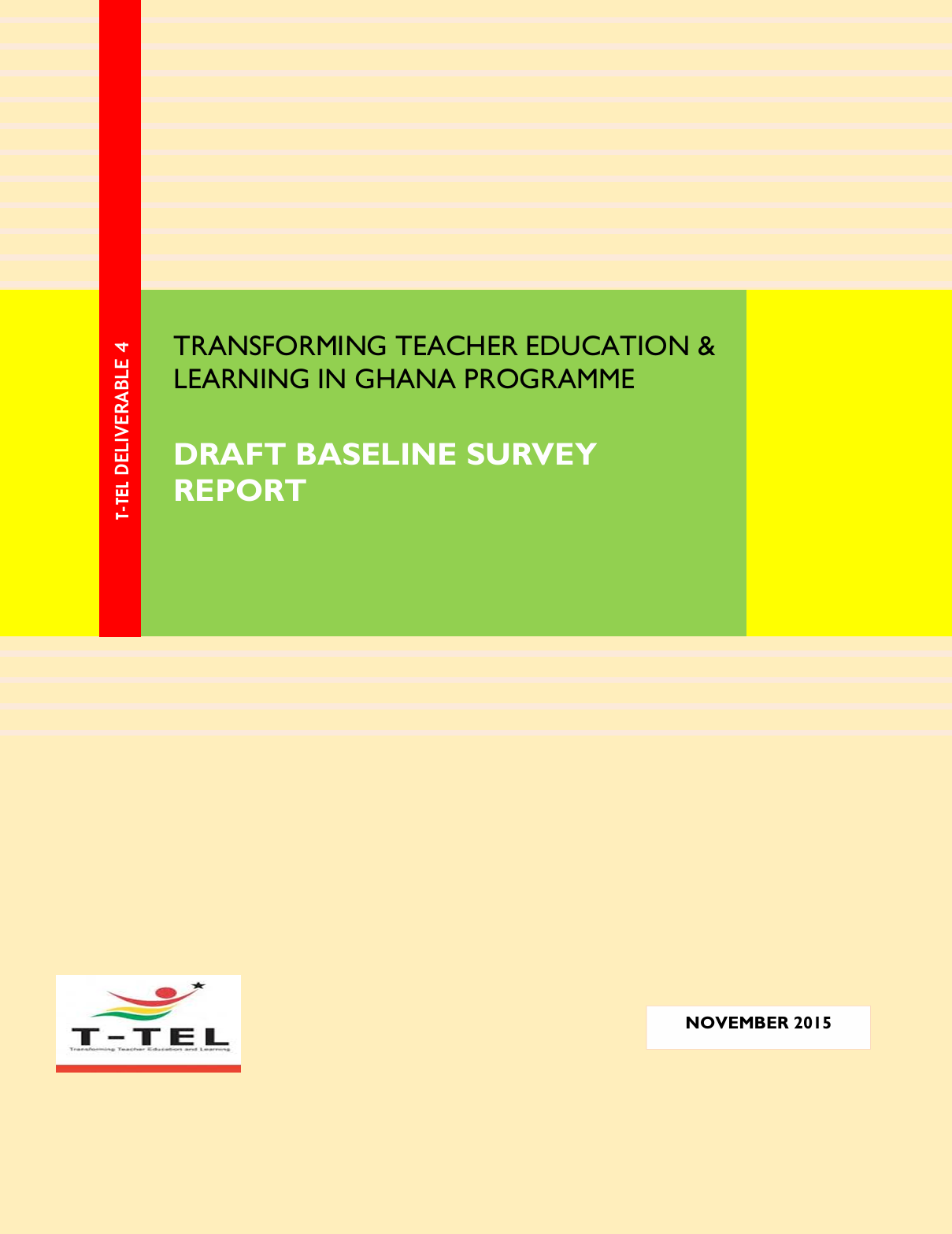 T-TEL Baseline Survey Report 2015