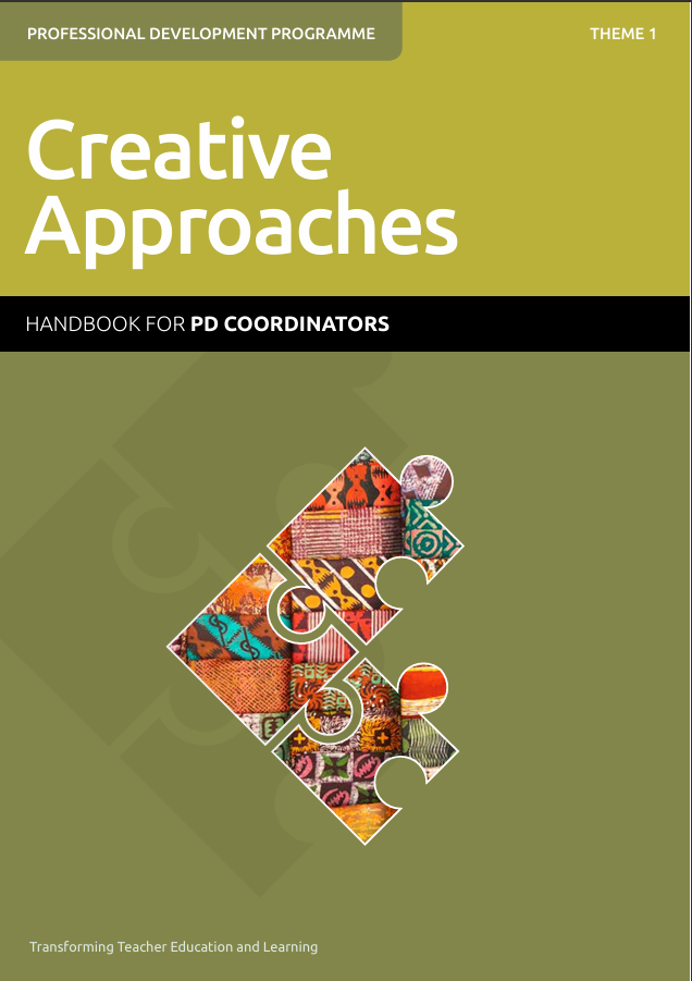 Theme 1 Creative Approaches - Handbook for Professional Development Coordinators