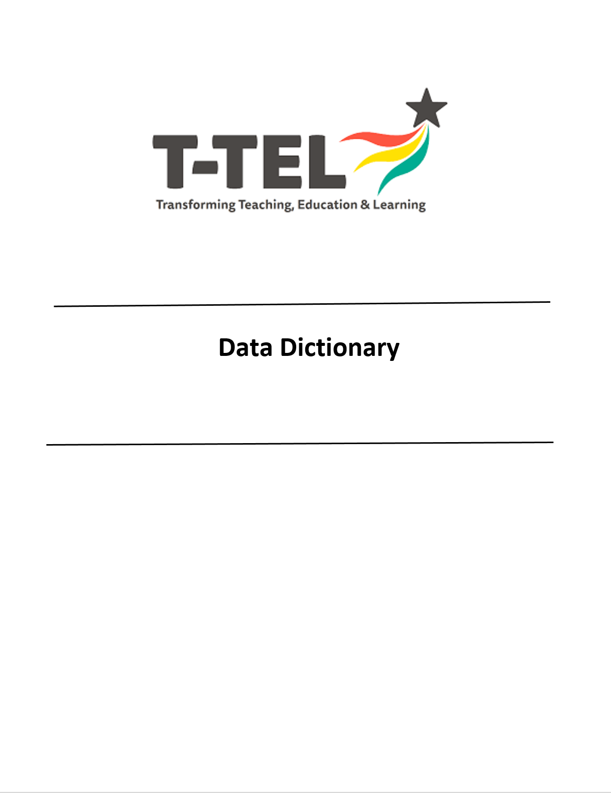 Data Dictionary