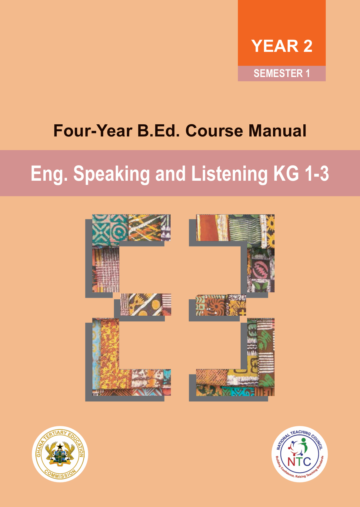 Eng. Speaking and Listening KG 1-3 _ Year 2 Semester 1