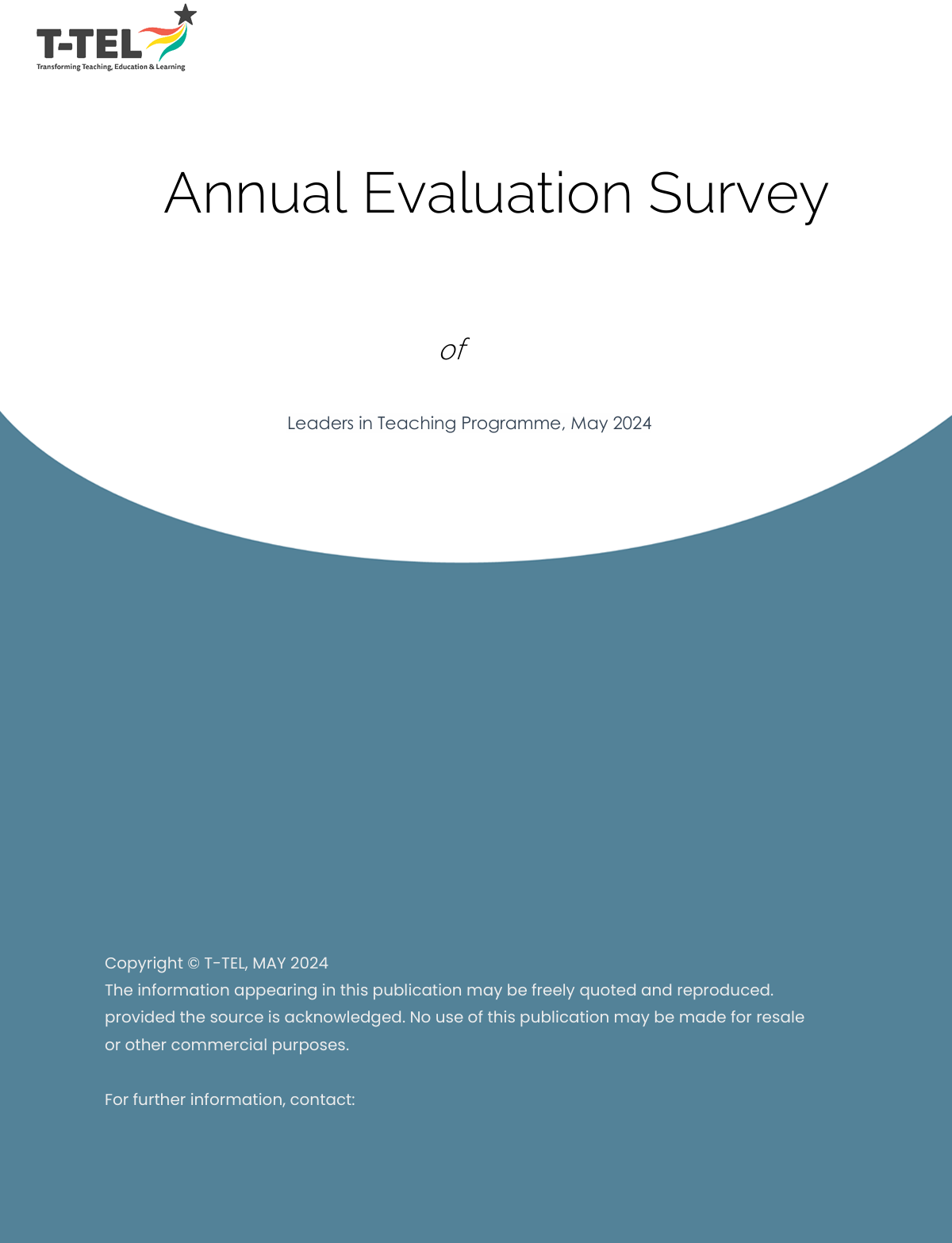 2023 Annual Evaluation Report