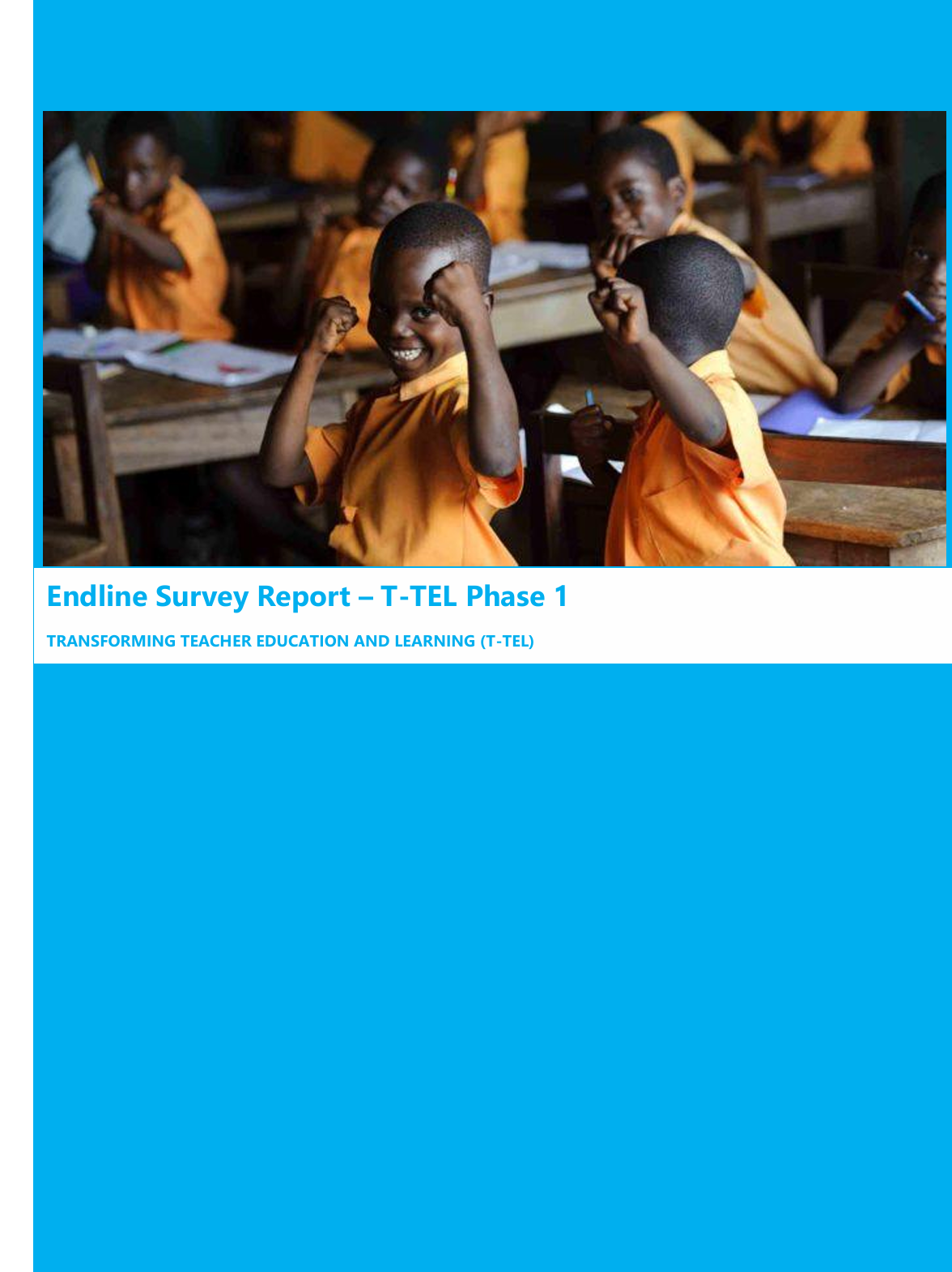 T-TEL Endline Report (2018)