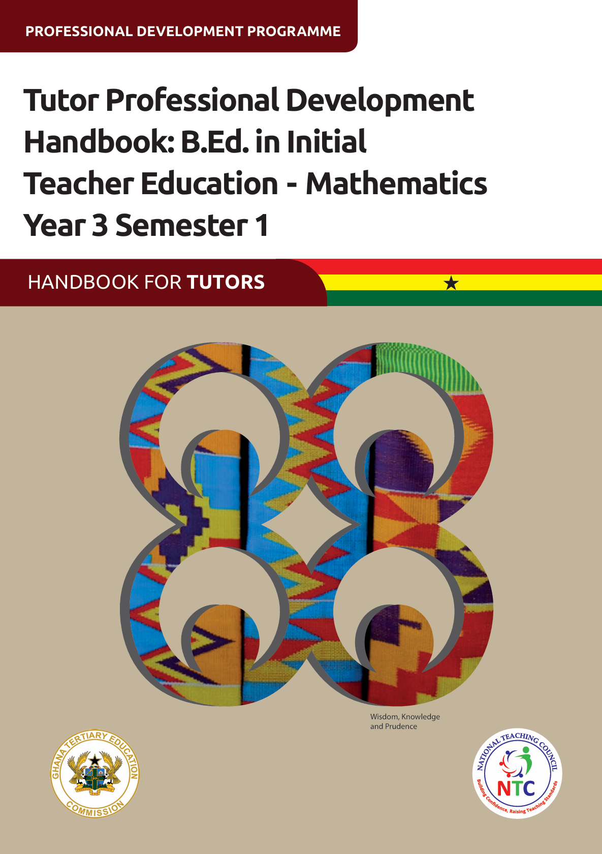 Tutor Professional Development Handbook for Tutors - Mathematics Yr3 Sem1