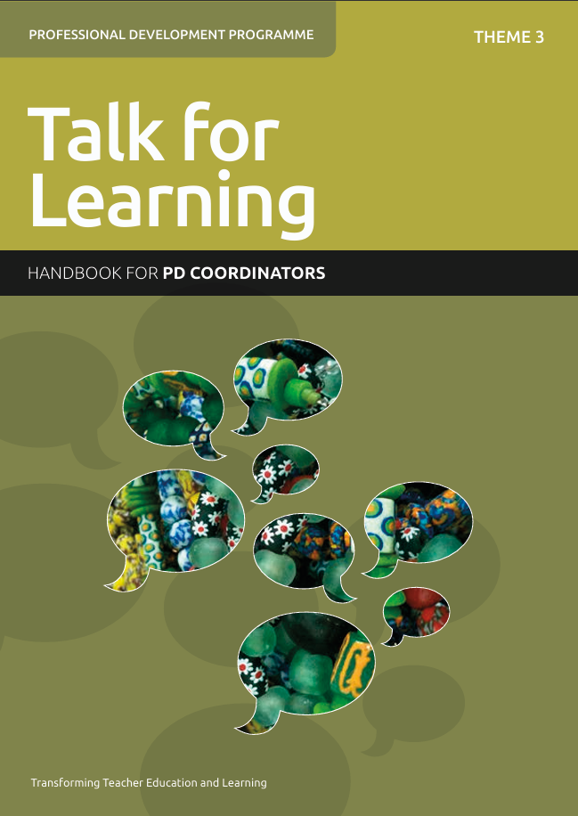Theme 3 Talk for Learning - Professional Development Coordinators