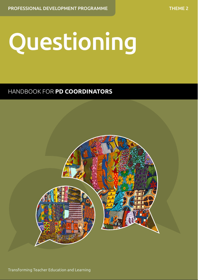 Theme 2 Questioning - Handbook for Professional Development Coordinators