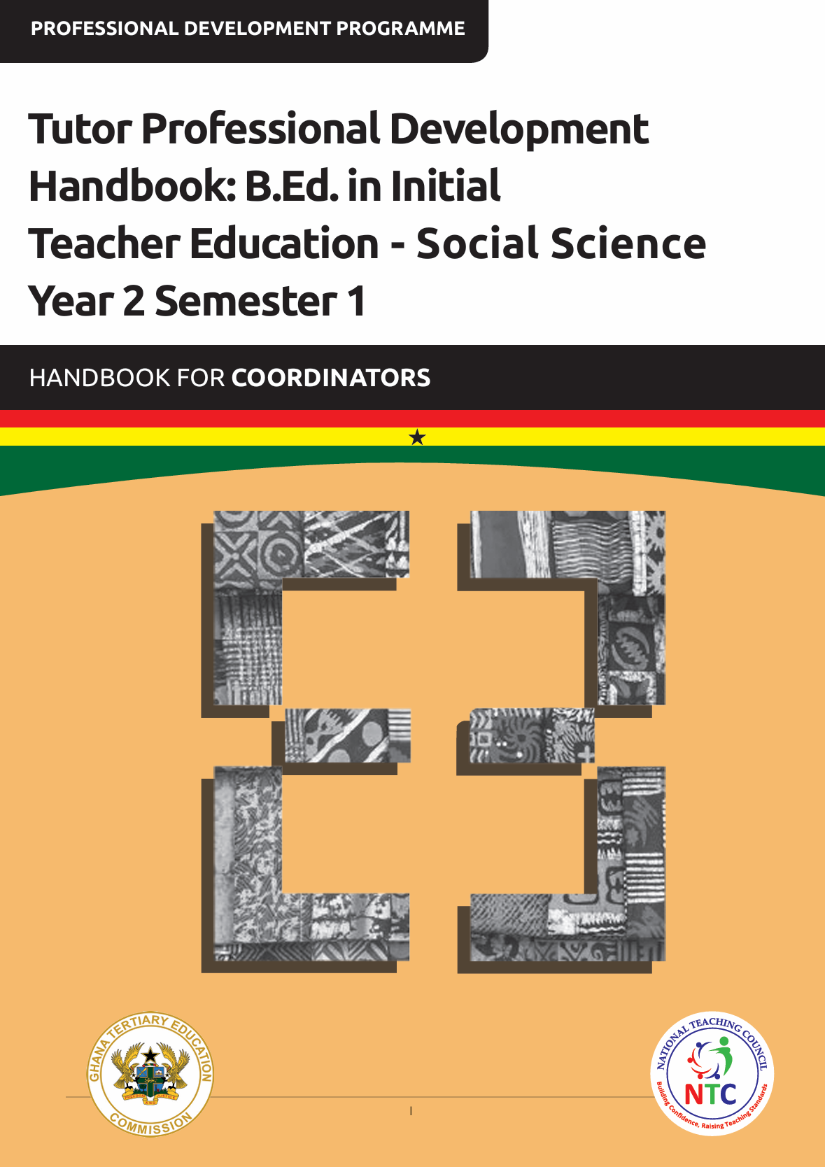 Tutor Professional Development Handbook: B.Ed. in Initial Teacher Education - Social Science Year 2 Semester 1_Handbook for Coordinators