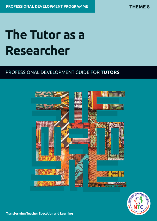 Theme 8 The tutor as a Researcher