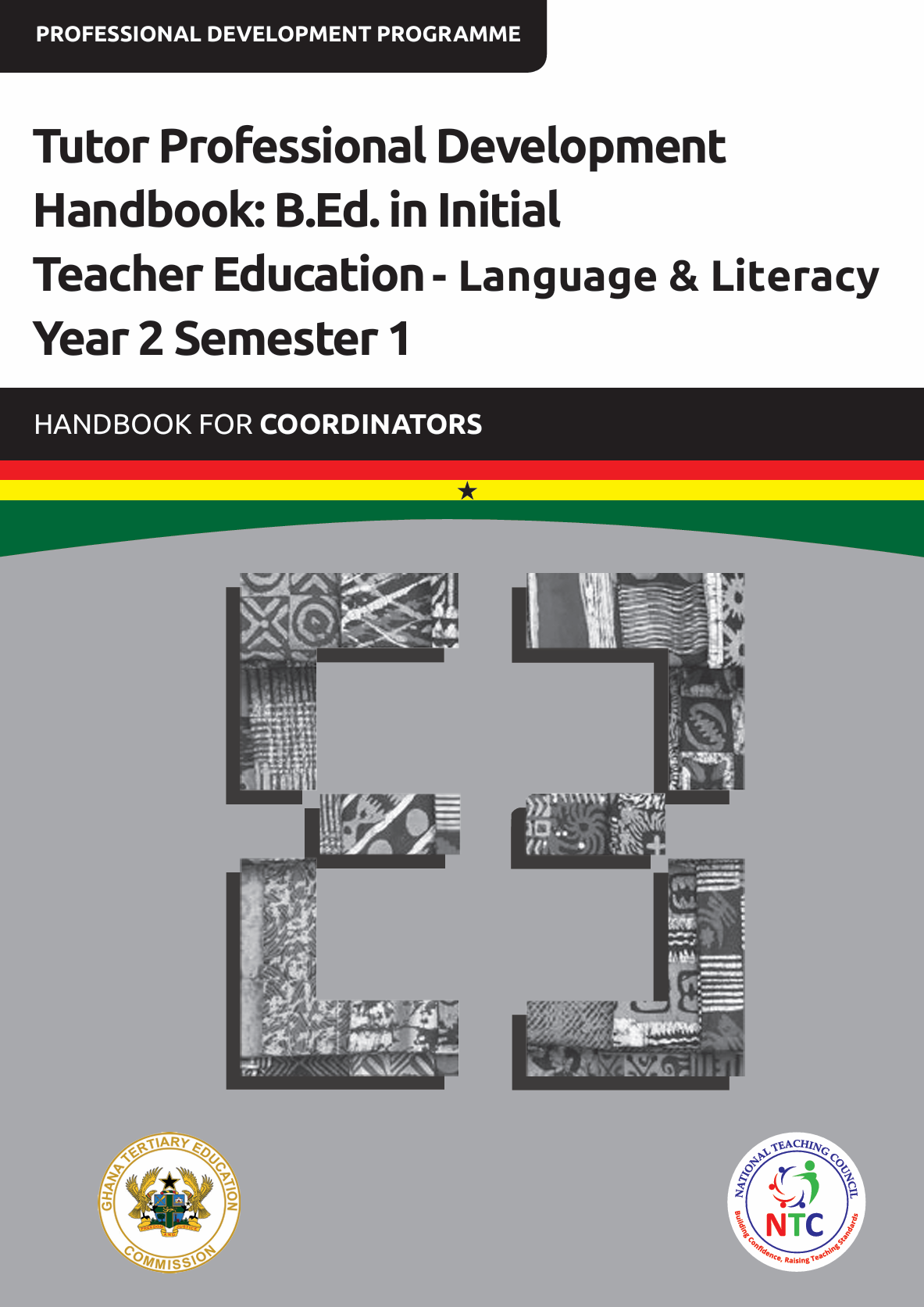 Tutor Professional Development Handbook: B.Ed. in Initial Teacher Education Year 2 Semester 1_Handbook for Coordinators