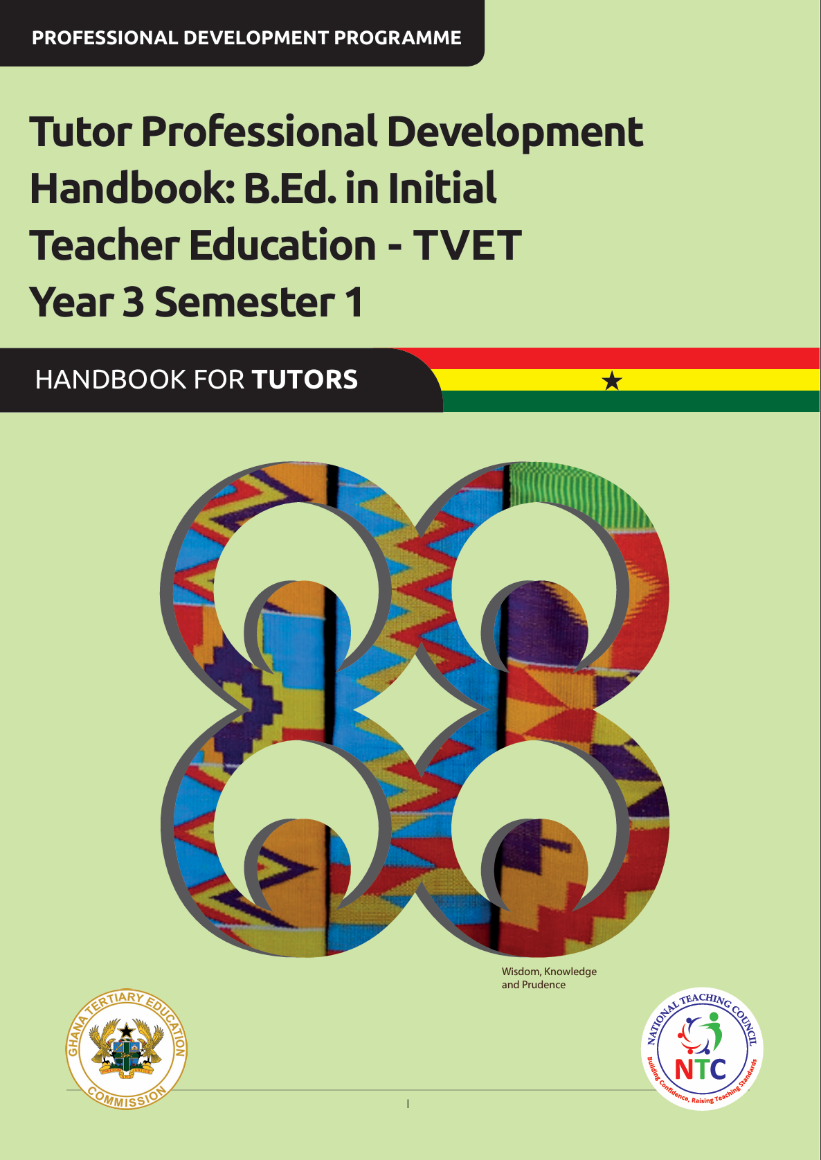Tutor Professional Development Handbook for Tutors- TVET- Yr3 Sem1