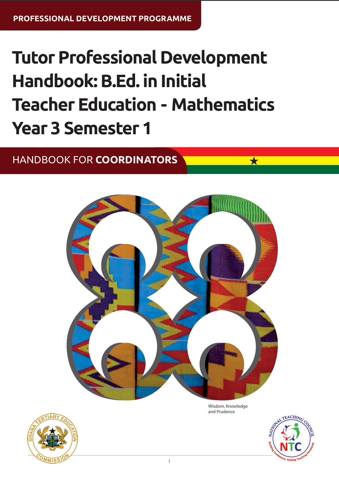 Tutor Professional Development Handbook for PDCs - Mathematics Yr3 Sem1