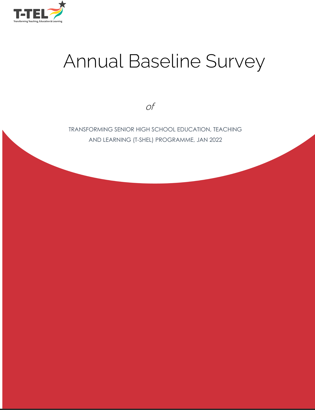 SETP Baseline Report