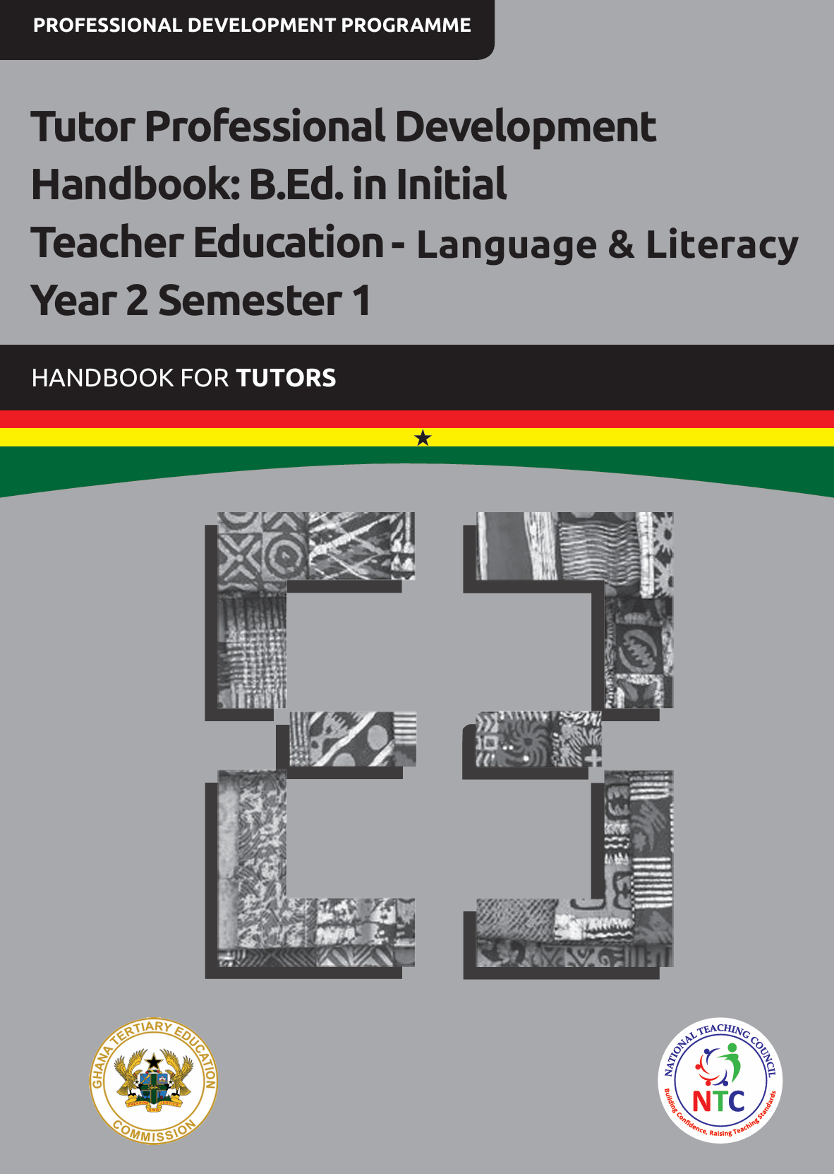 Tutor Professional Development Handbook: B.Ed. in Initial Teacher Education Year 2 Semester 1 - Language & Literacy_Handbook for Tutors