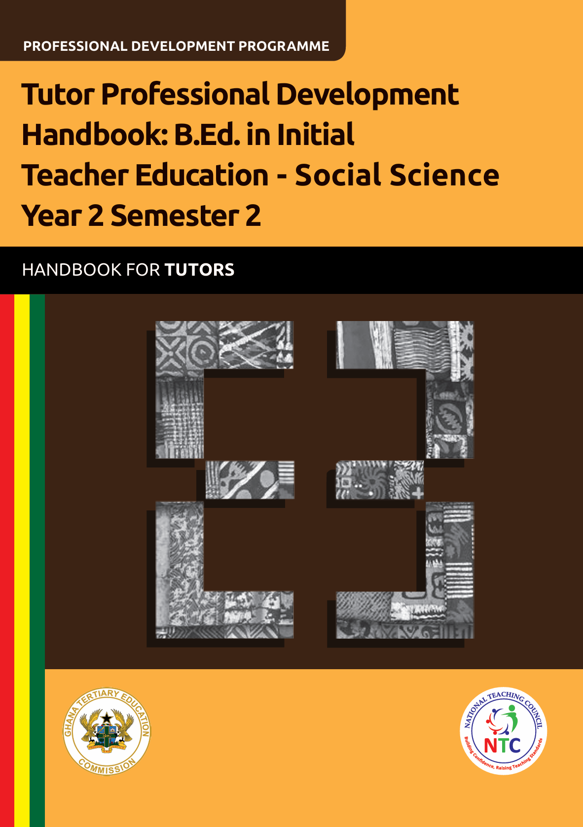 Tutor Professional Development Handbook B.Ed. in Initial Teacher Education - Social Science Year 2 Semester 2 - Tutors