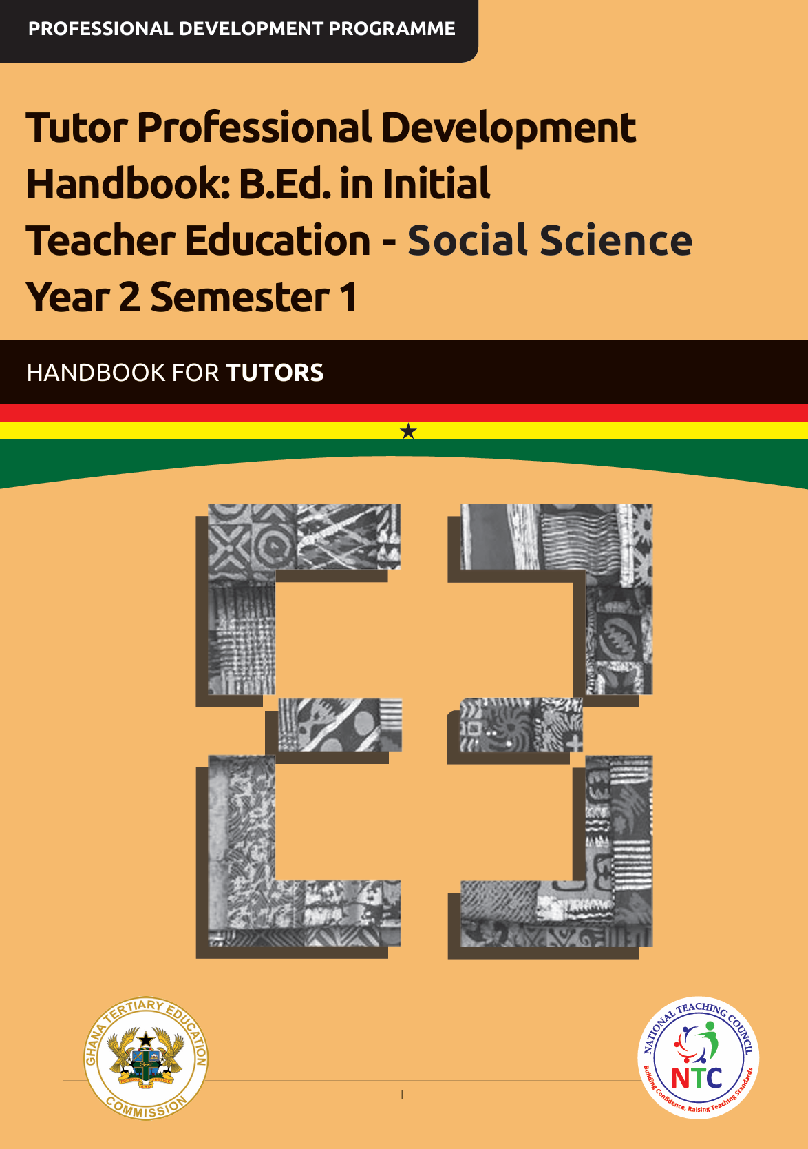 Tutor Professional Development Handbook: B.Ed. in Initial Teacher Education - Social Science Year 2 Semester 1_Handbook for Tutors
