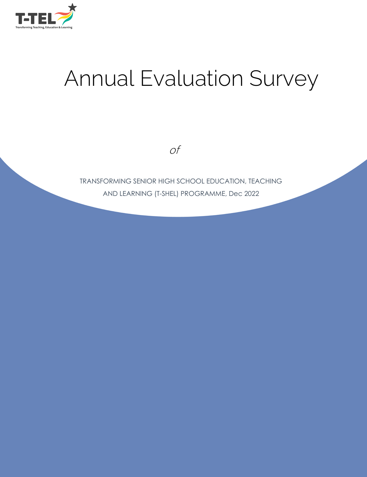 2022 Annual Evaluation Report