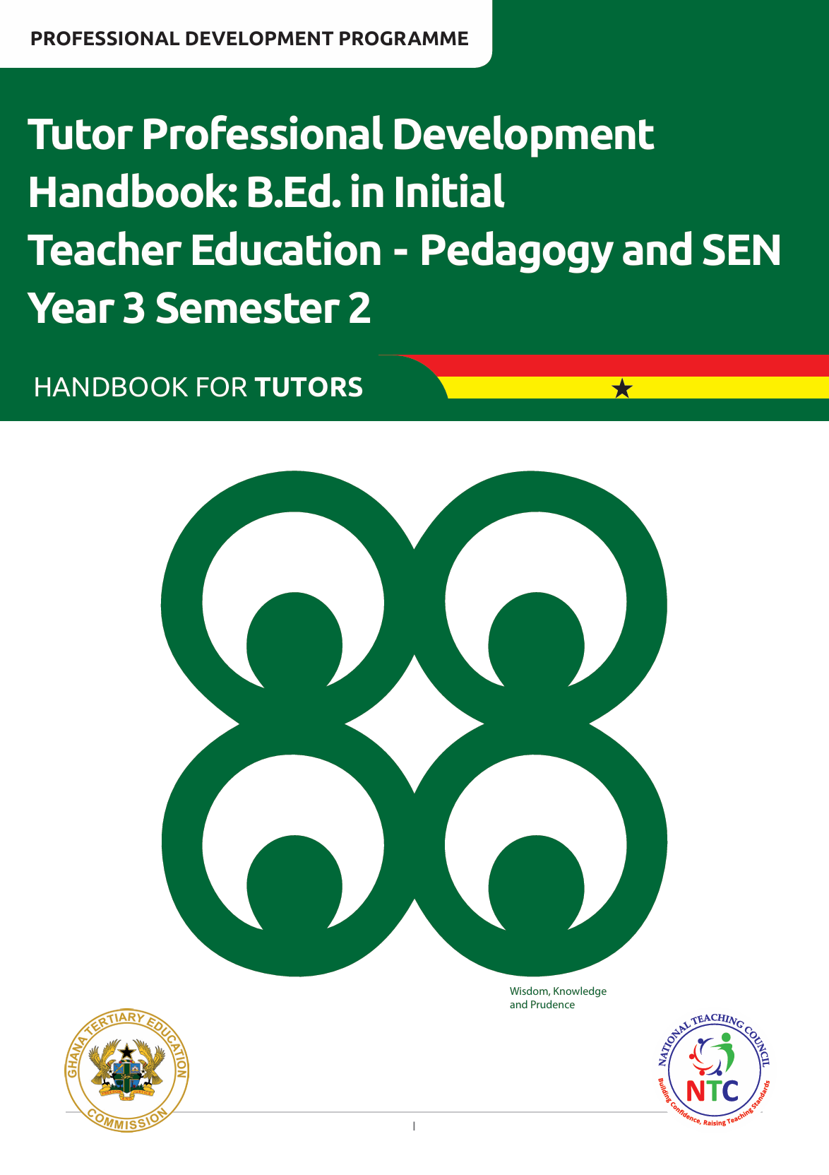Tutor Professional Development Handbook: B.Ed. in Initial Teacher Education - Pedagogy and SEN Year 3 Semester 2_Handbook for Tutors