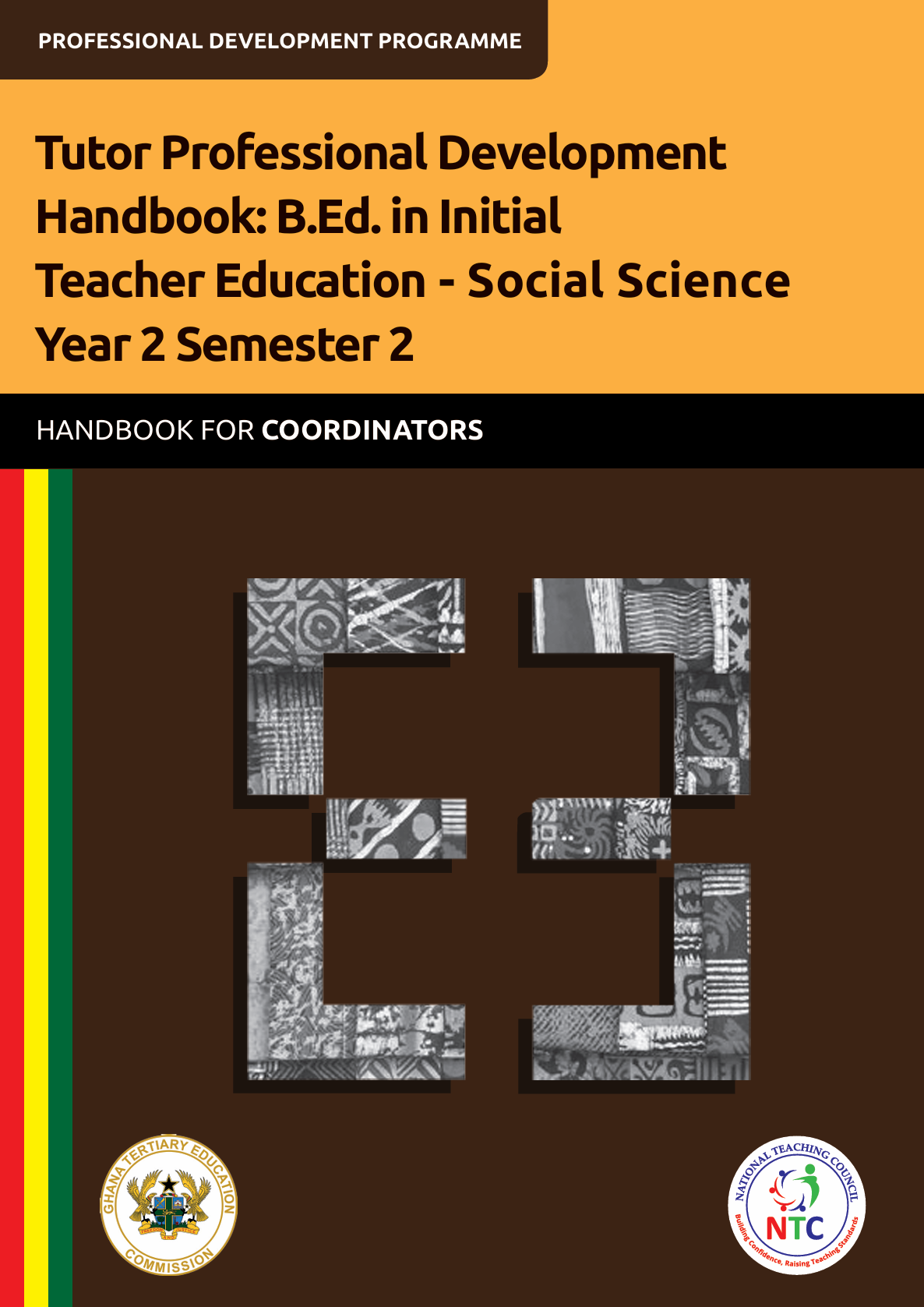 Tutor Professional Development Handbook B.Ed. in Initial Teacher Education - Social Science Year 2 Semester 2 - PDC