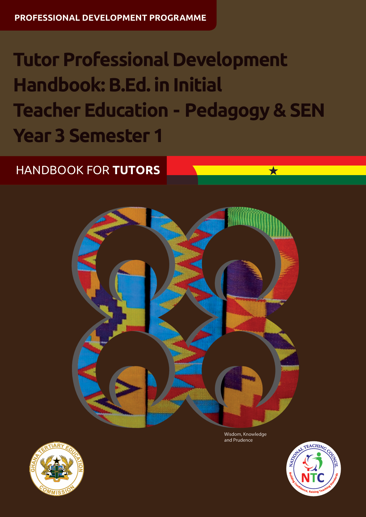Tutor Professional Development Handbook for Tutors - Pedagogy & SEN Yr3 Sem1