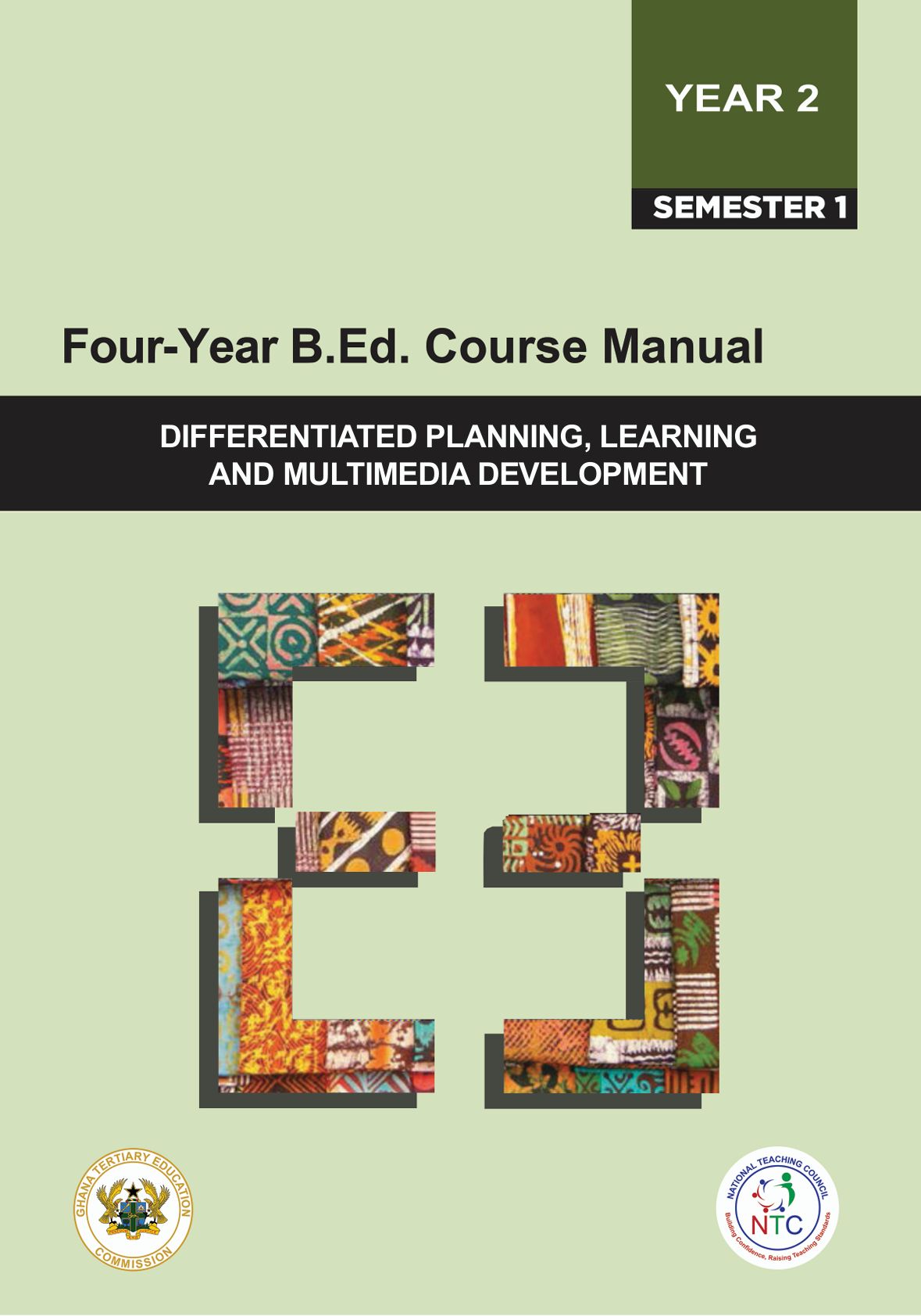 Differentiated Planning, Learning & Multimedia Development_Year 2 Semester 1