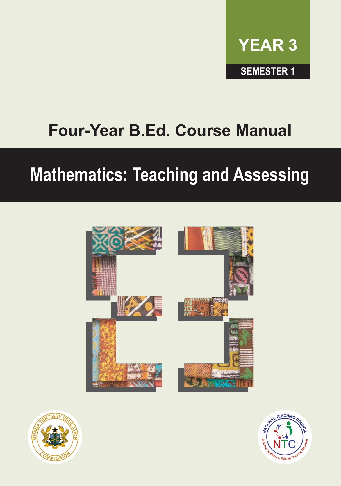 Mathematics: Teaching & Assessing_Year 3 Semester 1