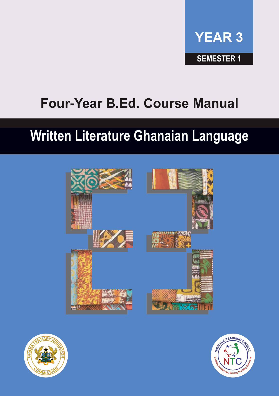 Written Literature Ghanaian Language_ Year 3 Semester 1