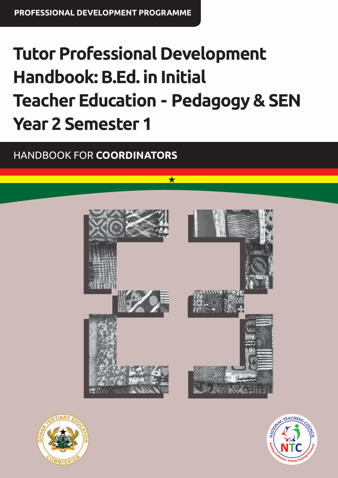 Tutor Professional Development Handbook: B.Ed. in Initial Teacher Education - Pedagogy & SEN Year 2 Semester 1_Handbook for Coordinators